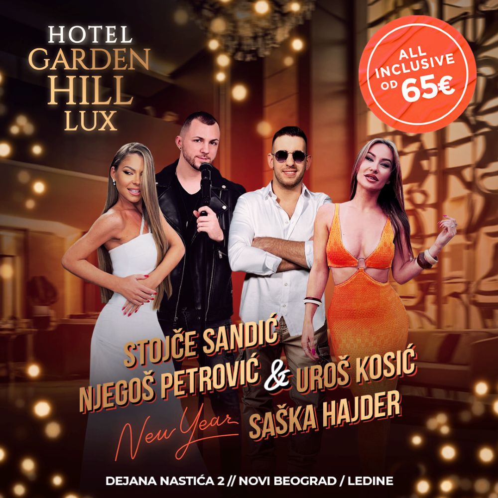 Garden Hill Lux Nova godina Plakat