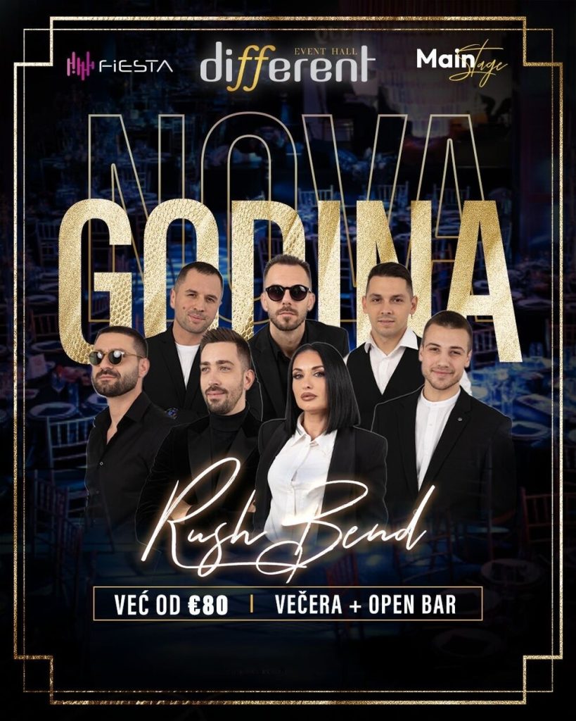 Different Main Stage Nova godina Plakat 1000x1250