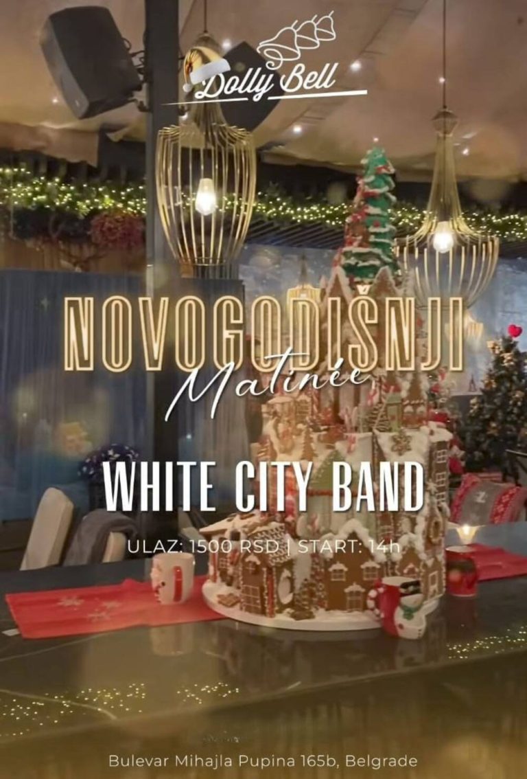 Dolly Bell Novi Beograd Matine Nova godina Plakat
