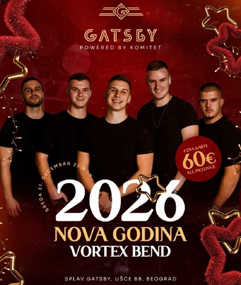 Gatsby Nova godina Plakat201