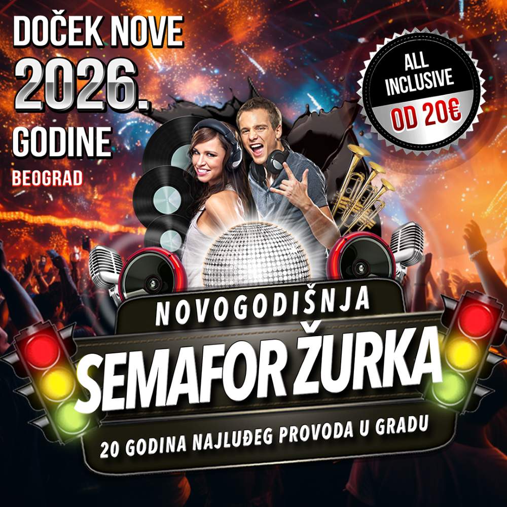 Semafor C5beurka Nova godina Plakat