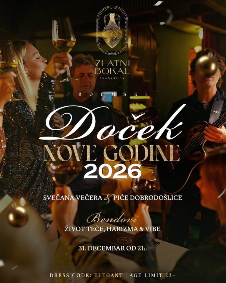 Zlatni Bokal Nova godina Plakat
