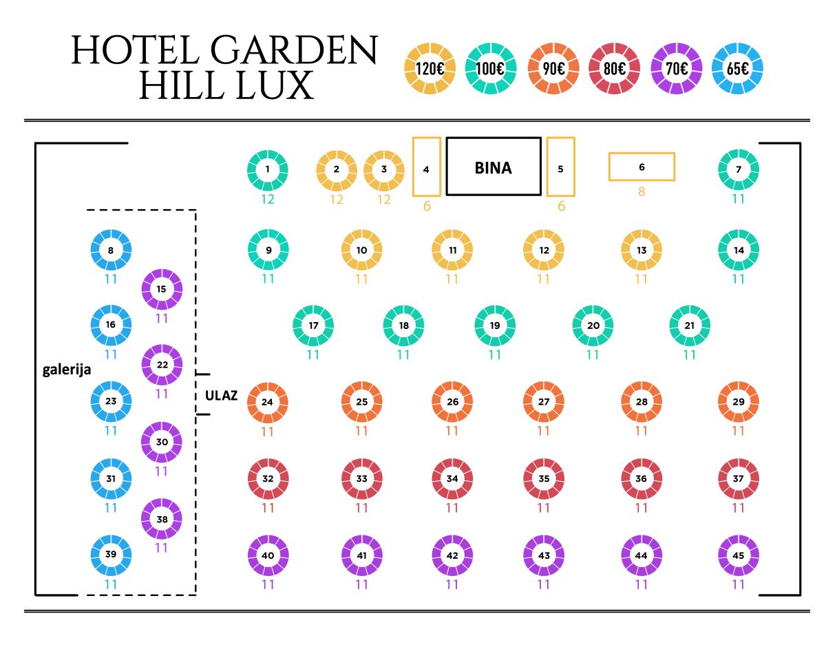 Garden Hill Lux Nova godina mapa