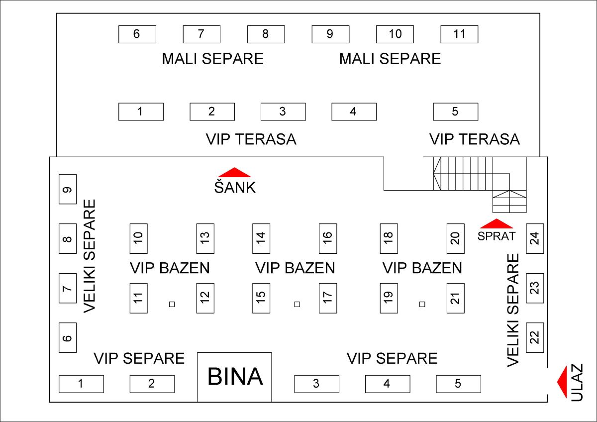 Klub S Uma Nova godina mapa